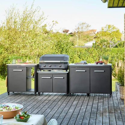 Cozze Outdoor Kitchen 90 for BBQ, lifestyle shot 4