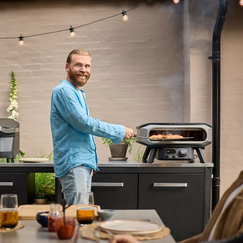 Cozze Premium Rotate Gas Pizza Oven 17 inch, lifestyle shot 7