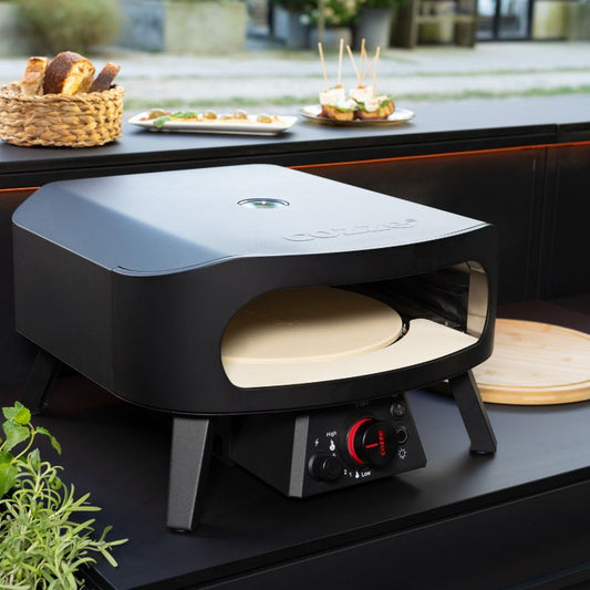 Cozze Rotate Gas Pizza Oven 13 inch Black Edition, lifestyle shot 3