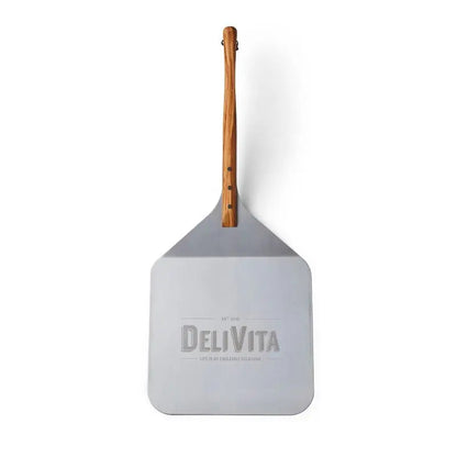 DeliVita pizza peel on white background