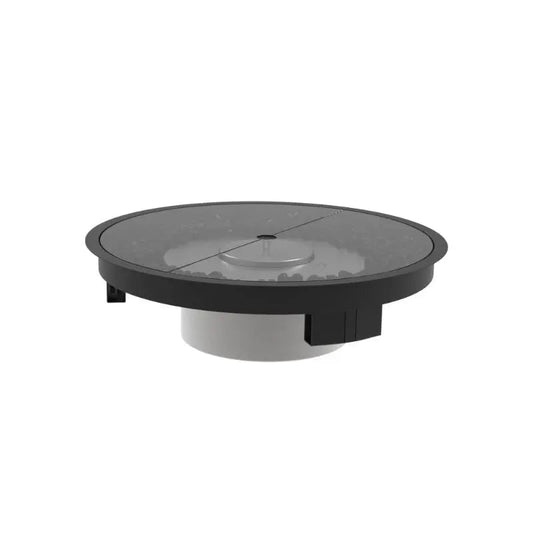 EcoSmart Fire R20 Glass Cover Plate fitted in use