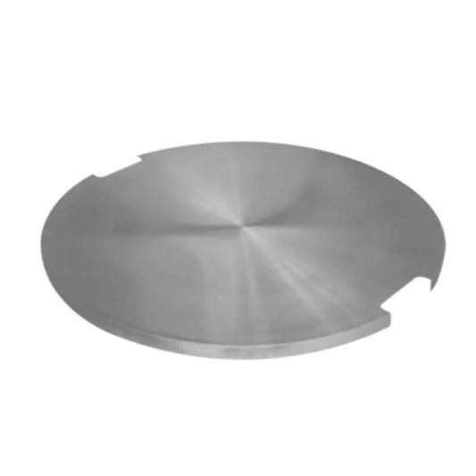 Elementi Fire round stainless steel lid, large size