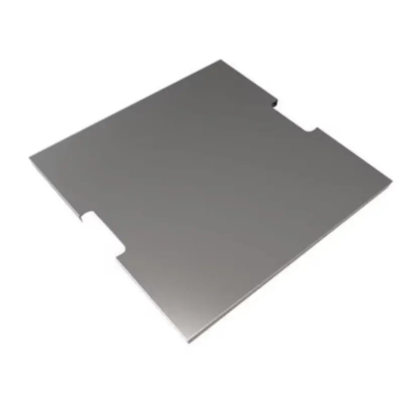 Elementi Fire square stainless steel lid, alternate view