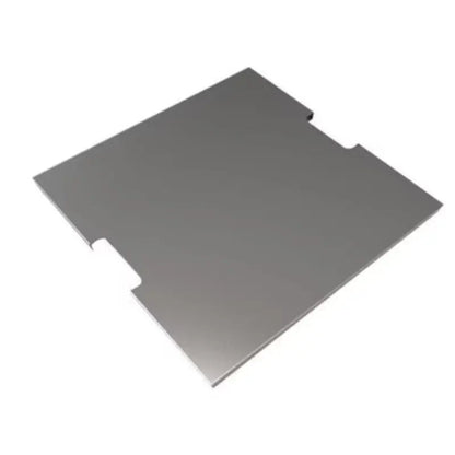 Elementi Fire square stainless steel lid, alternate view