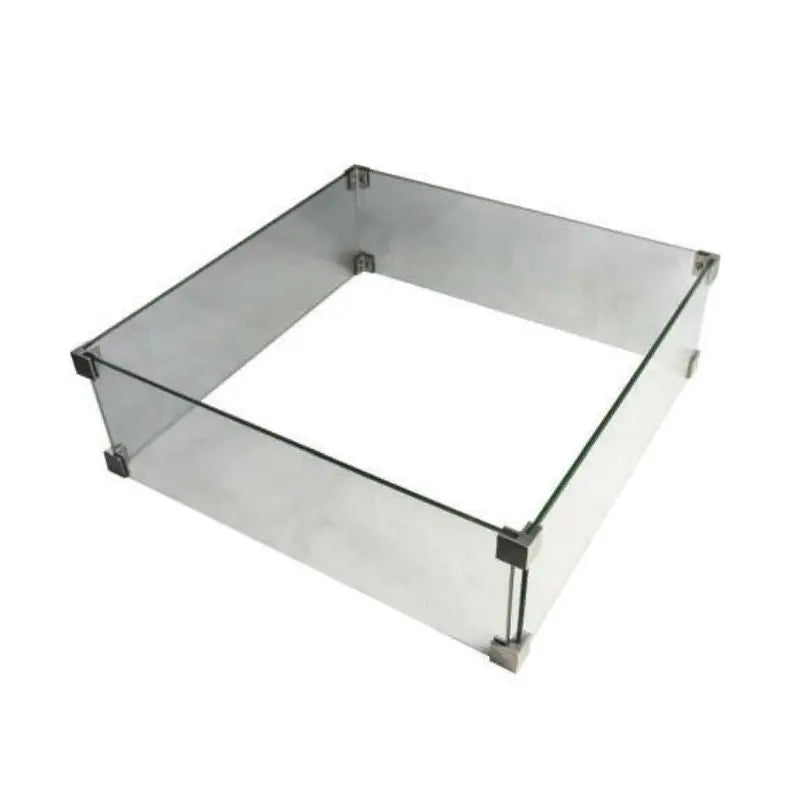 Elementi Fire wind screen, square, large size