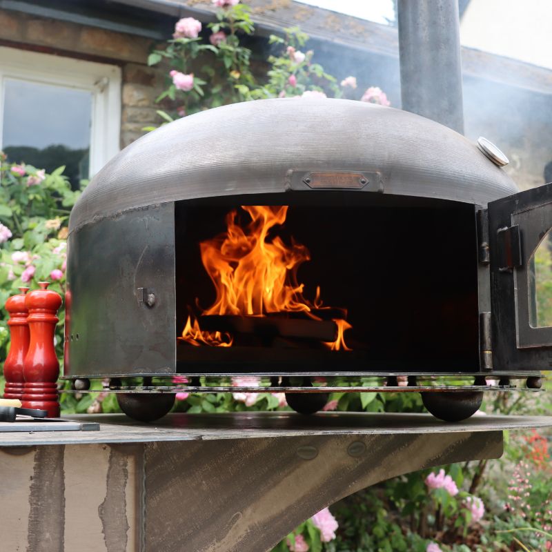 Firepits UK Complete Outdoor Kitchen Dome Oven detail