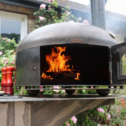 Firepits UK Complete Outdoor Kitchen Dome Oven detail