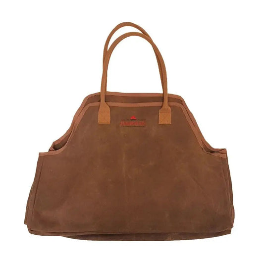 Firepits UK log carrier bag for firewood storage
