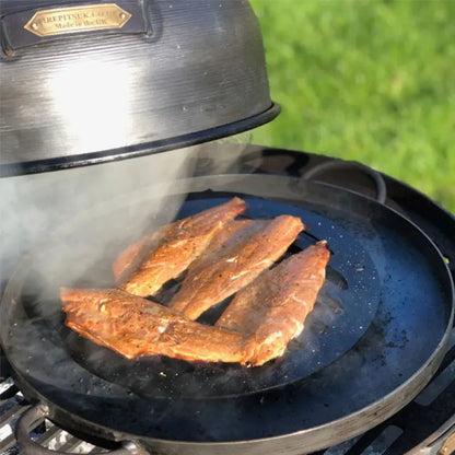 Firepits UK Roasting Oven fitted on a fire pit