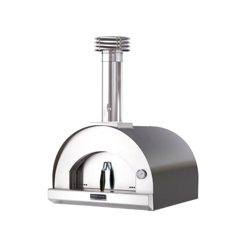 Fontana Margherita wood pizza oven in anthracite