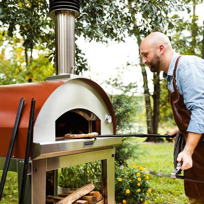 Fontana Marinara wood fired pizza oven, lifestyle shot 5