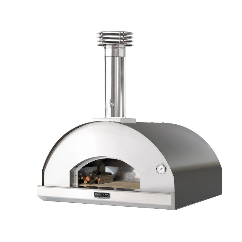 Fontana Marinara wood pizza oven in anthracite
