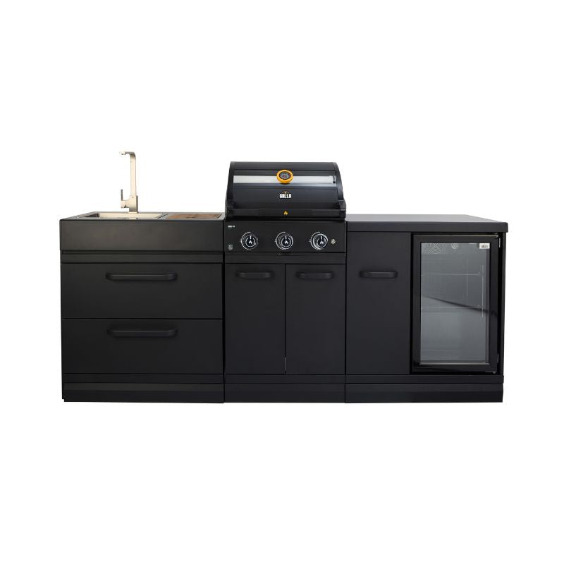 GRLLR Connect outdoor kitchen sink unit, G3S and cooling unit