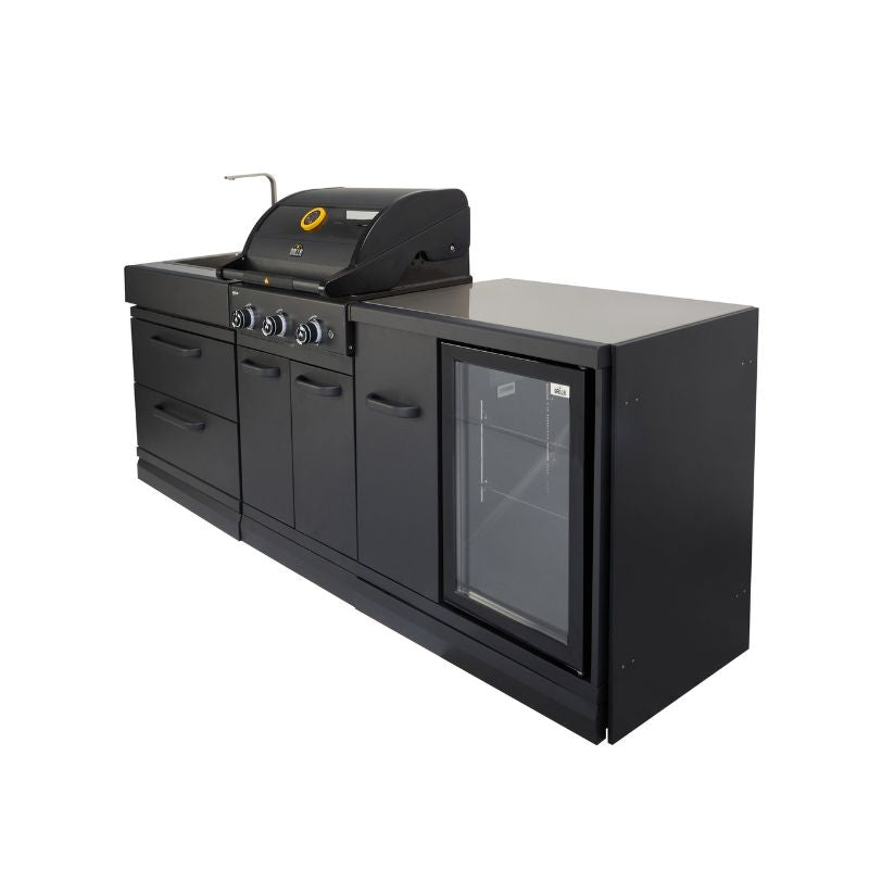 GRLLR Connect outdoor kitchen sink unit, G3S and cooling unit, view 4