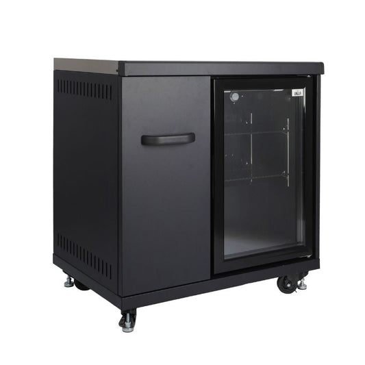 GRLLR Connect Cooling Unit, front with fridge