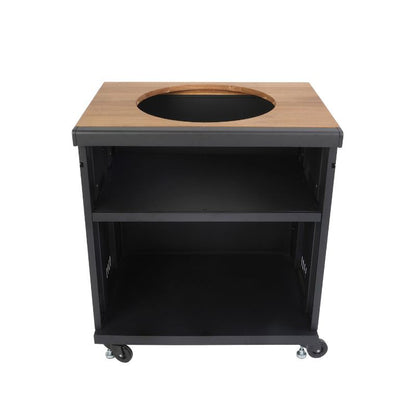 GRLLR Connect Expansion Unit with wooden worktop and small fascia