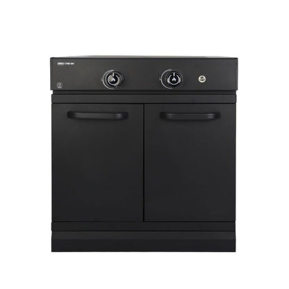 GRLLR Outdoor Kitchen with Stove, Fridge and Sink