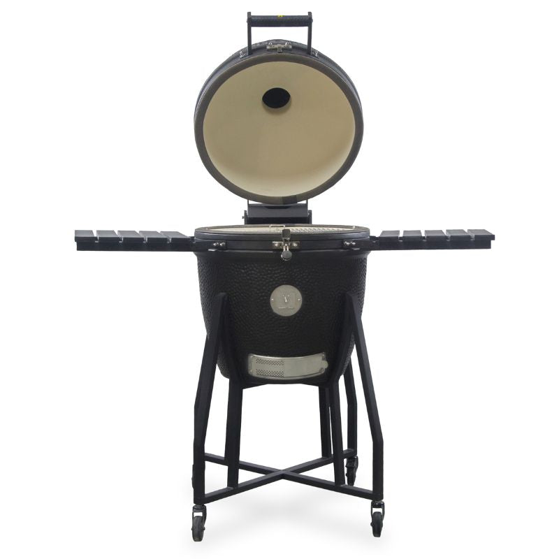 GRLLR Ember Classic 22 inch Kamado Grill, open