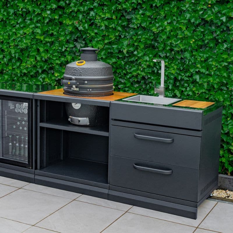 GRLLR Connect example outdoor kitchen configuration 2