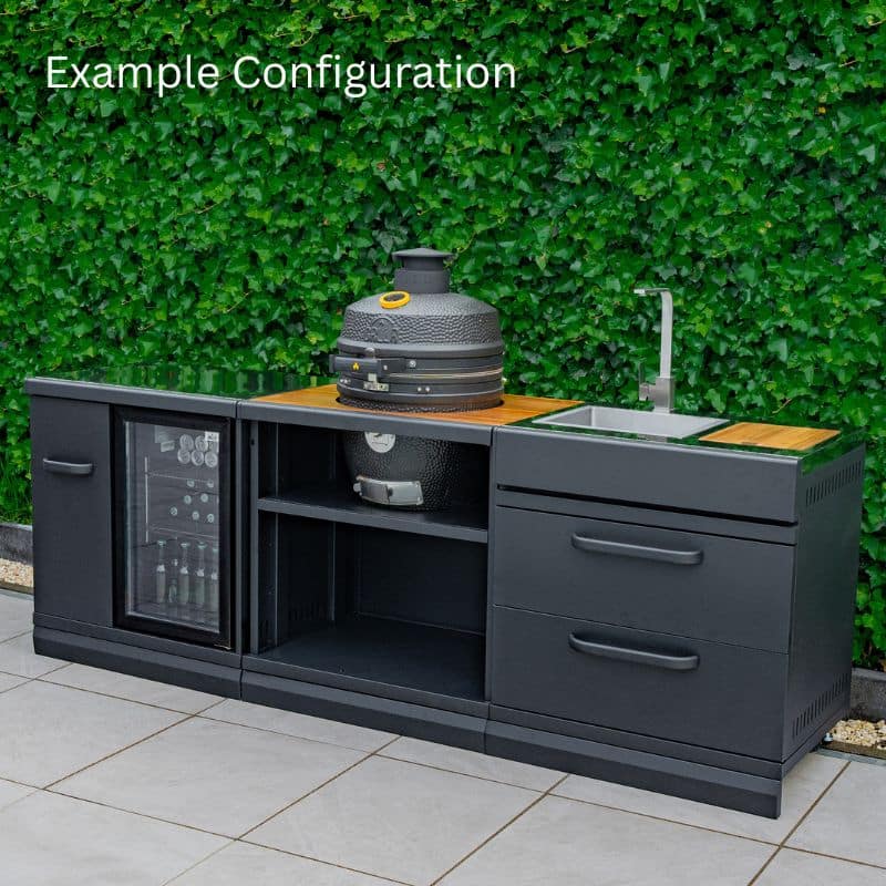 GRLLR Connect example outdoor kitchen configuration 3