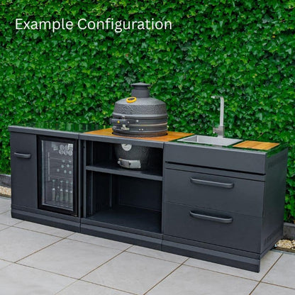 GRLLR Connect example outdoor kitchen configuration 3