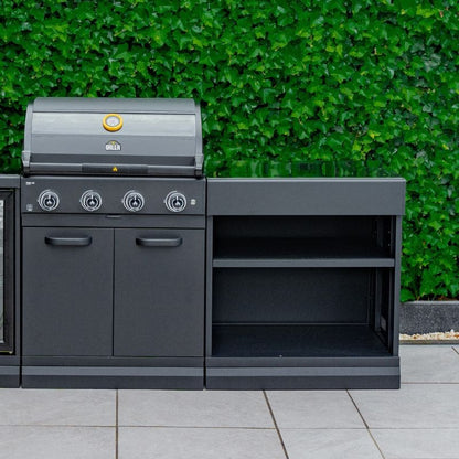 GRLLR Connect example outdoor kitchen configuration, alternate