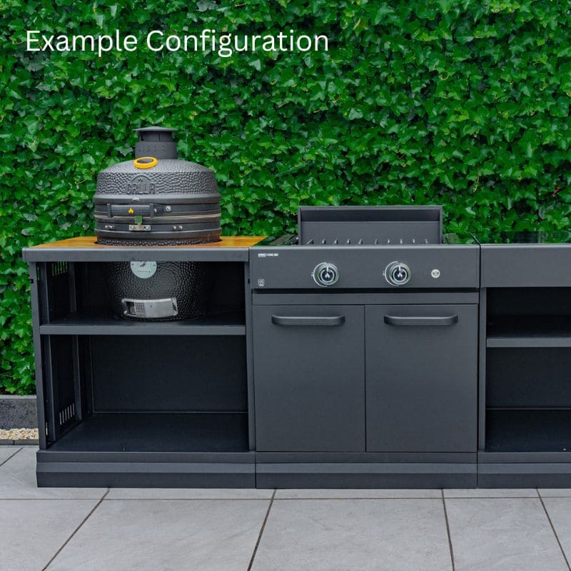 GRLLR Connect example outdoor kitchen configuration 2