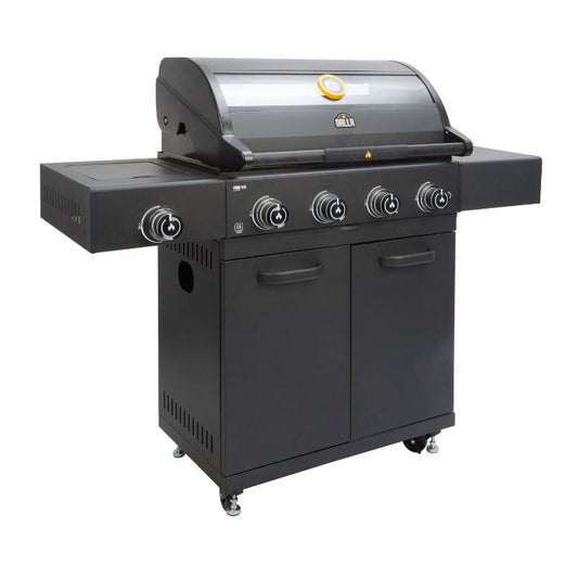 GRLLR Prime G4S gas barbecue, angle view