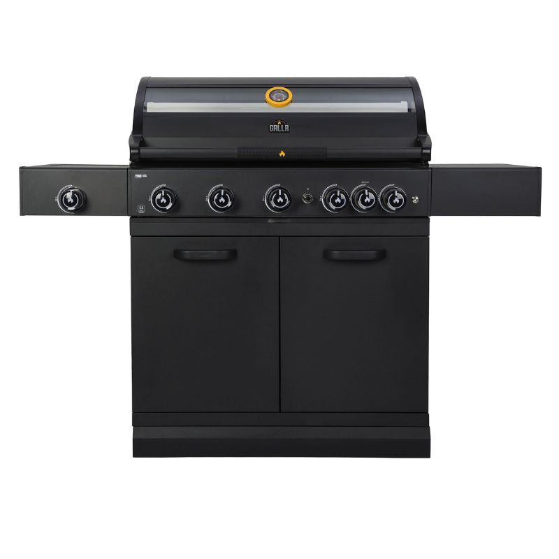 GRLLR Prime G5S 5 burner gas barbecue with back and side burner