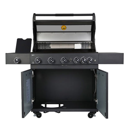 GRLLR Prime G5S gas barbecue, open hood