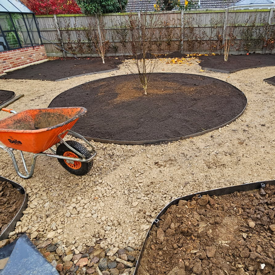 3mm Corten Steel Garden Edging | Lawn Edging | Made in Britain