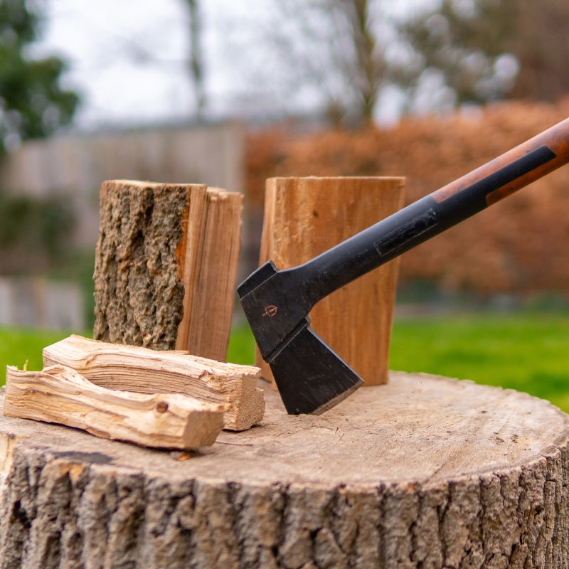 BBQube Grill & Heater with Log Store