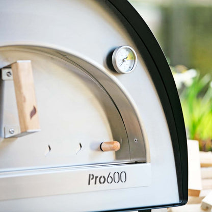Igneus Pro 600 wood fired pizza oven, lifestyle shot 7
