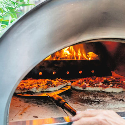 Igneus Pro 750 wood fired pizza oven, lifestyle shot 10