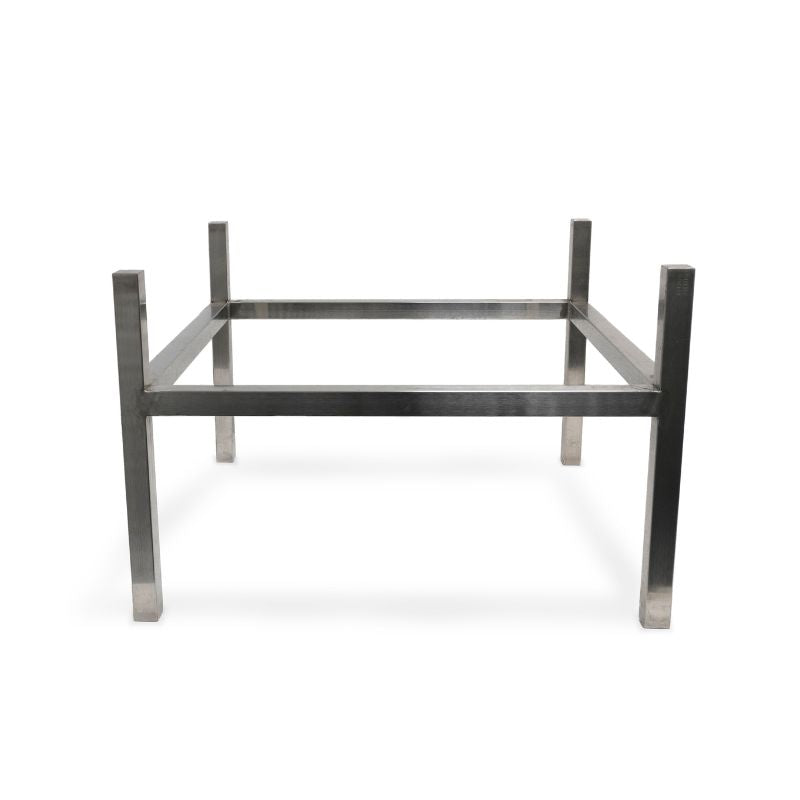 MOODZ Fire Bowl Feet Square Stainless Steel 60 cm
