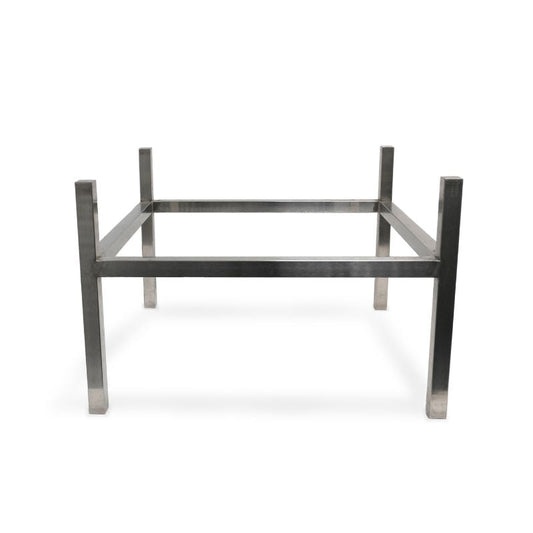 MOODZ Fire Bowl Feet Square Stainless Steel 60 cm