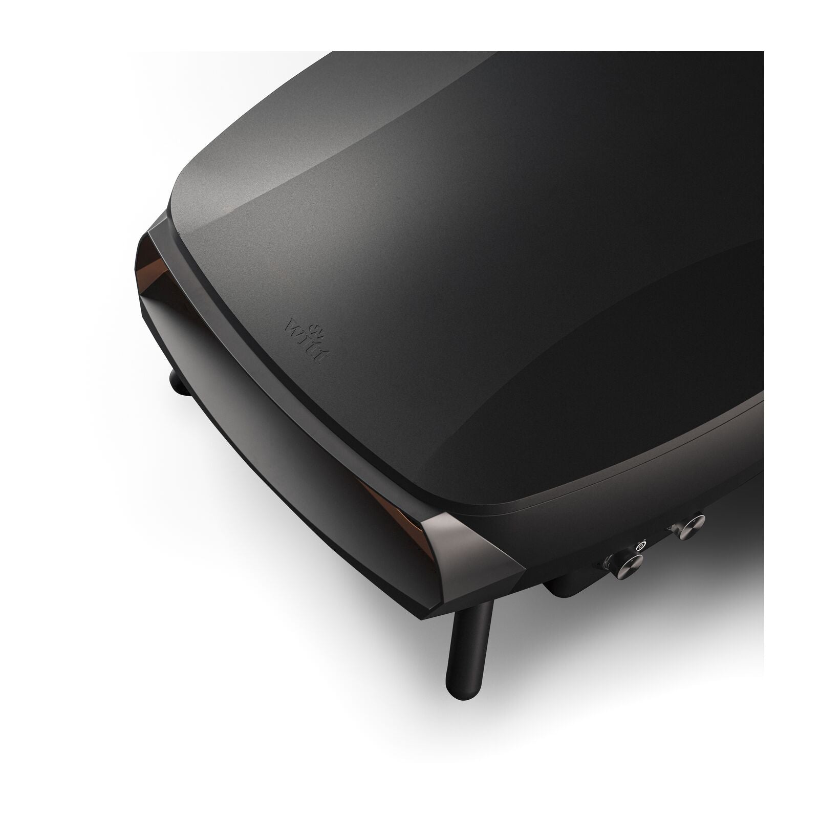 Witt ETNA Rotante 16 inch pizza oven matte black, alternate view 2