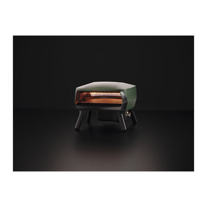 Witt PICCOLO Rotante 13 inch pizza oven matt green, alternate view 2