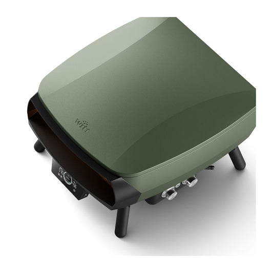 Witt ETNA Rotante Control 13 inch pizza oven green, alternate view 1