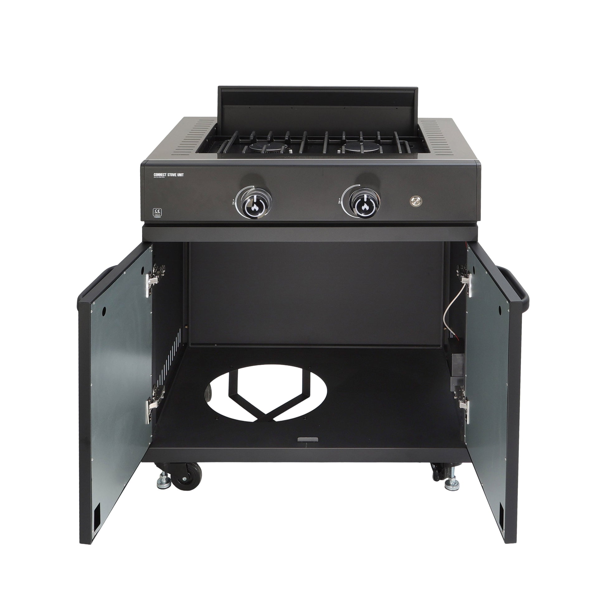 GRLLR Connect Stove Unit with door open