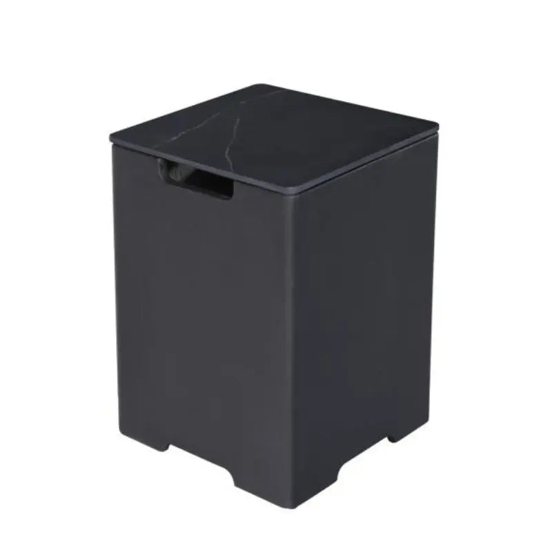 Elementi Fire black porcelain tank cover