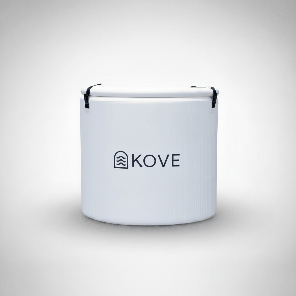 KOVE Core Ice Bath, Upright Cold Plunge, 450L