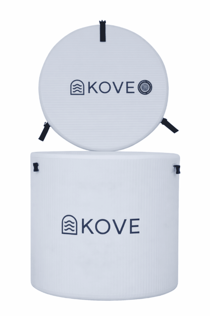 KOVE Arctic Ice Bath and Core Chiller Bundle