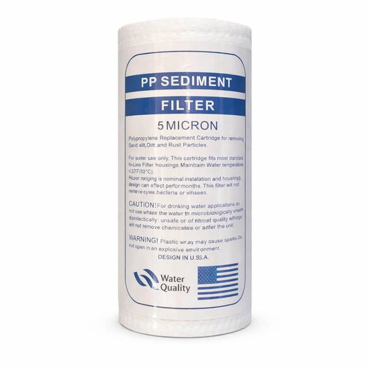 KOVE Core Ice Bath 5 Micron Filter Cartridges – 5 inch - Pack of 5