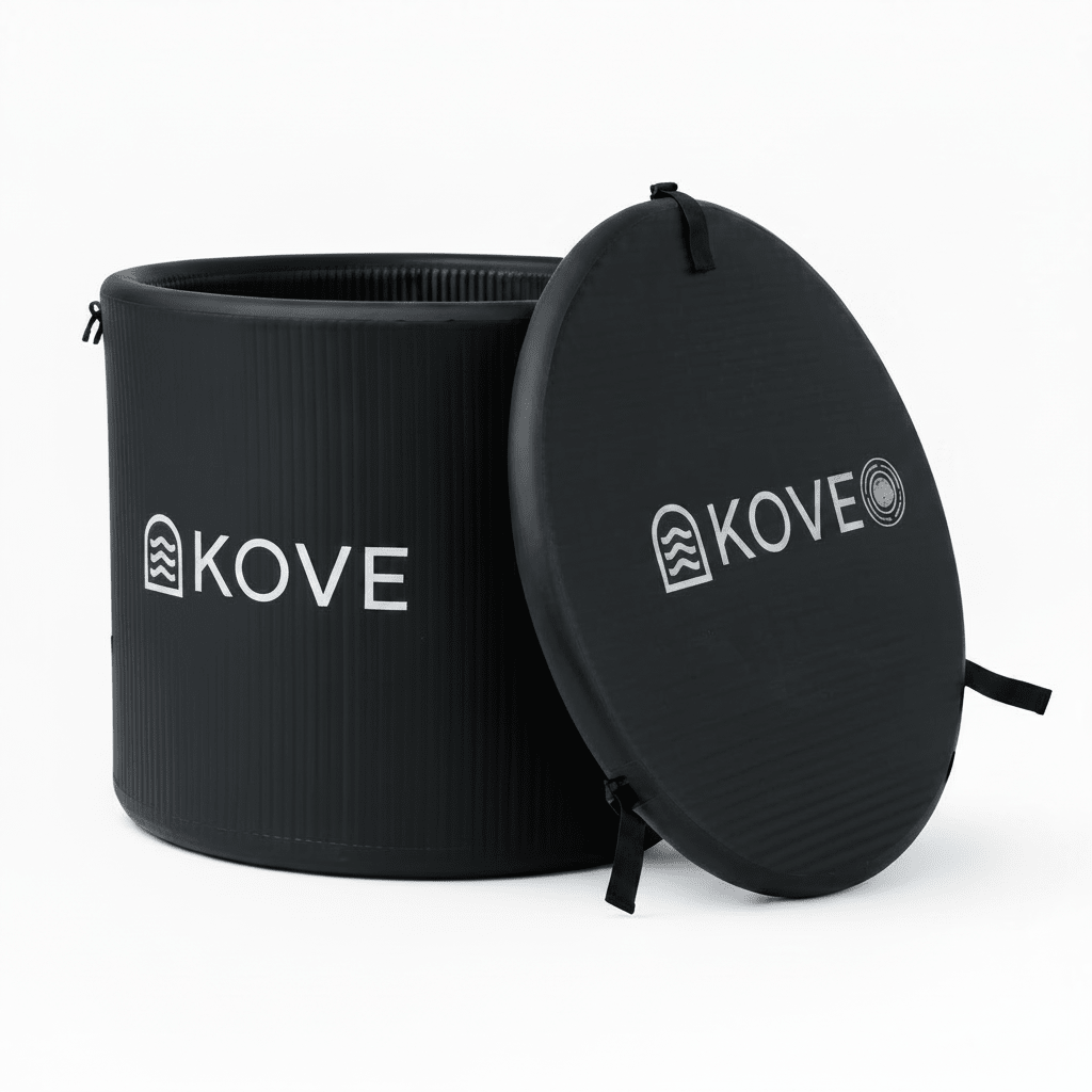 KOVE Core Ice Bath, Upright Cold Plunge, 450L