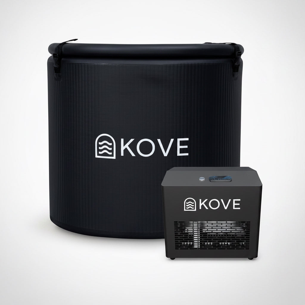 KOVE Core Ice Bath, Upright Cold Plunge, 450L