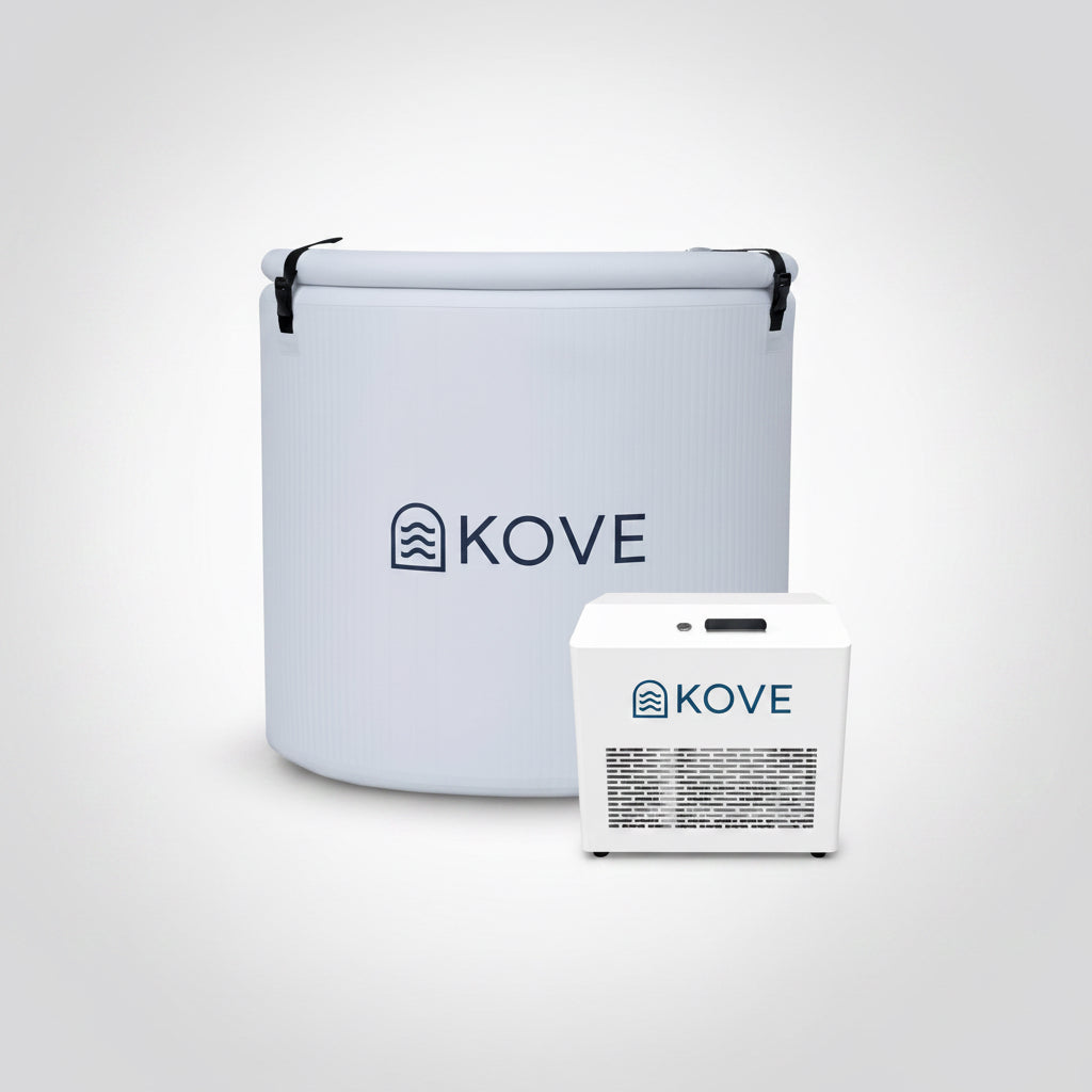 KOVE Core Ice Bath, Upright Cold Plunge, 450L