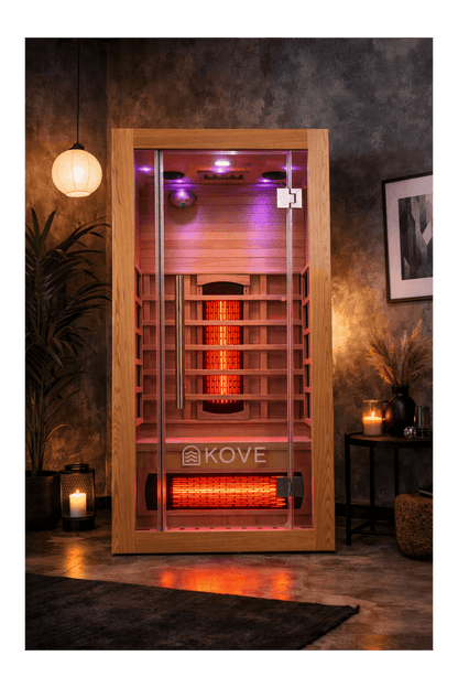 KOVE Infrared Sauna, 1 Person