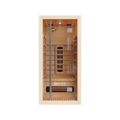 KOVE Infrared Sauna, 1 Person