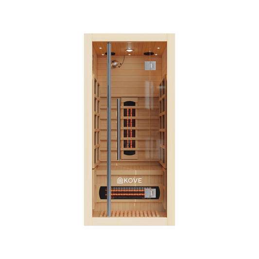 KOVE Infrared Sauna, 1 Person